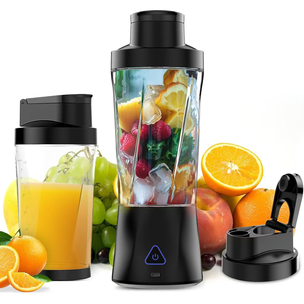 New Product Cross Border Portable Juice Cup Strong Power Crushable Ice Juice Cup Companion Juicer Blender Large Capacity