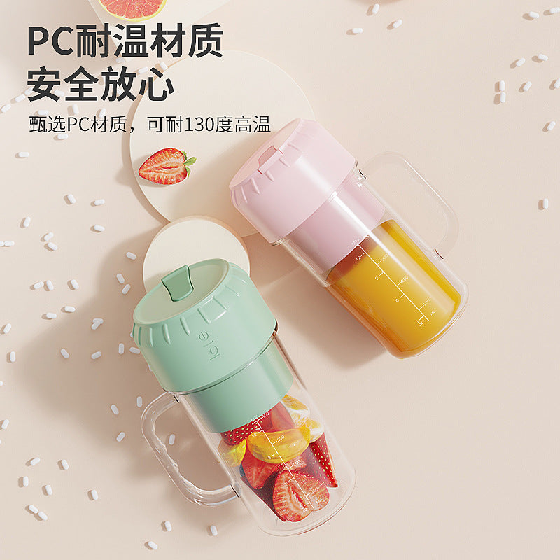 New Juice Cup Small Portable Juicer Electric Mini Juicer Rechargeable Blender Cross Border
