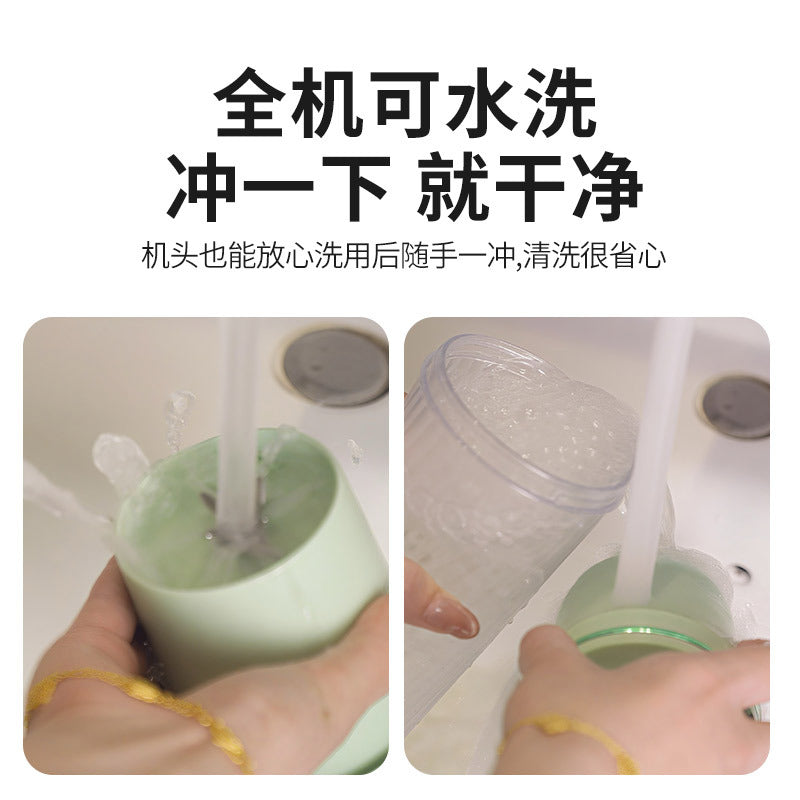 Wireless Portable Juicing Cup Cross-border Multifunctional Automatic Home Rechargeable Mixing Cup Stainless Steel Small Juicer