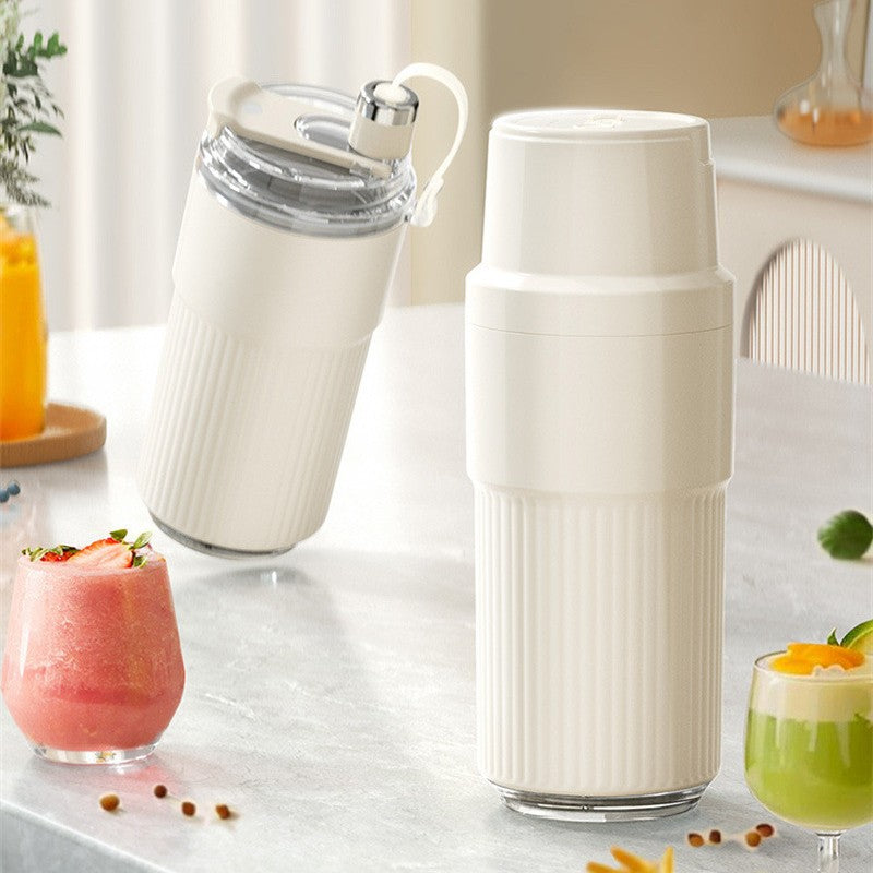 New Stainless Steel Juicer Small Portable Multifunctional Juicer for Home Use Mini Electric Stirring Juicing Cup
