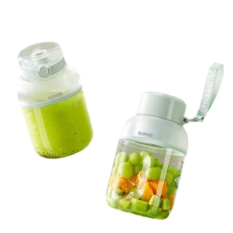 Supor Juicer Small Tumbler Double Lid Portable Juicer Electric Cooking Machine Blender JC500A