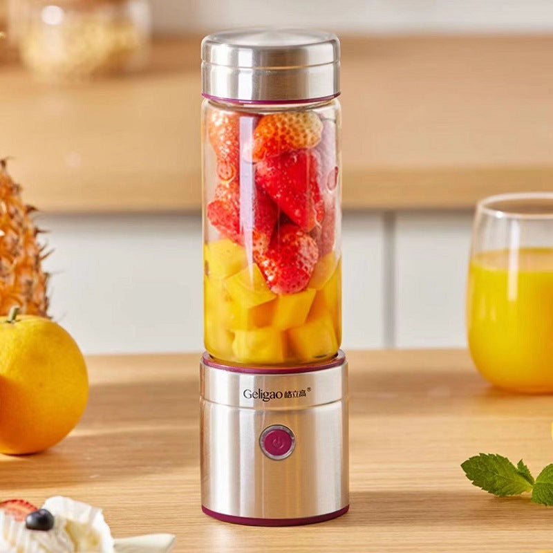 Ge Li high juicer small portable household multi-function fruit press cordless juicer electric blender cup