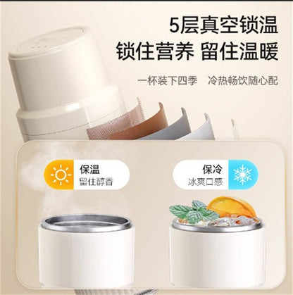 New Stainless Steel Juicer Small Portable Multifunctional Juicer for Home Use Mini Electric Stirring Juicing Cup