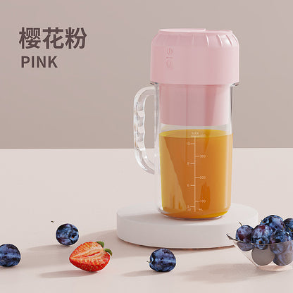 New Juice Cup Small Portable Juicer Electric Mini Juicer Rechargeable Blender Cross Border