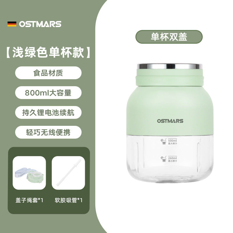 New Portable Juicer Small Juice Cup Wireless Mini Juicer Cup for Home Cute Ton Cup Juicer