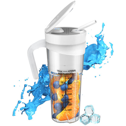 Cross-border new juicer USB rechargeable portable juice cup Multifunctional crushable ice fruit blender blender cup