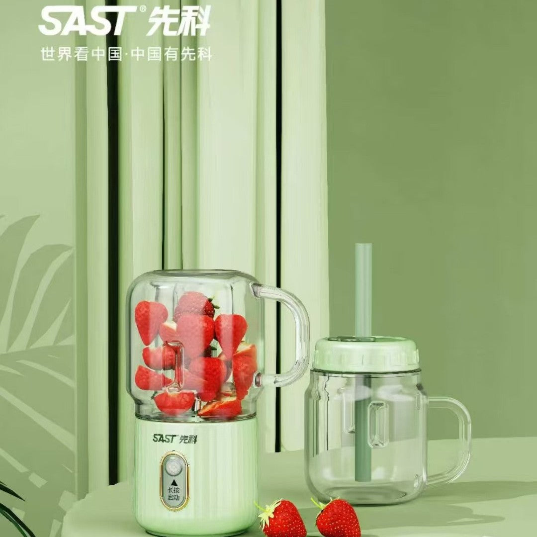 Xianke SAST Electric Juice Cup Cooking Machine Portable Dual Purpose Juicer Small Juicer Event Gift