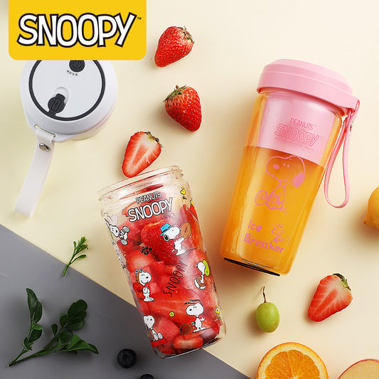 Snoopy Juicer Cup Portable Small Electric Mini Wireless Charging Fruit Cooking Machine Home Cute Juicer