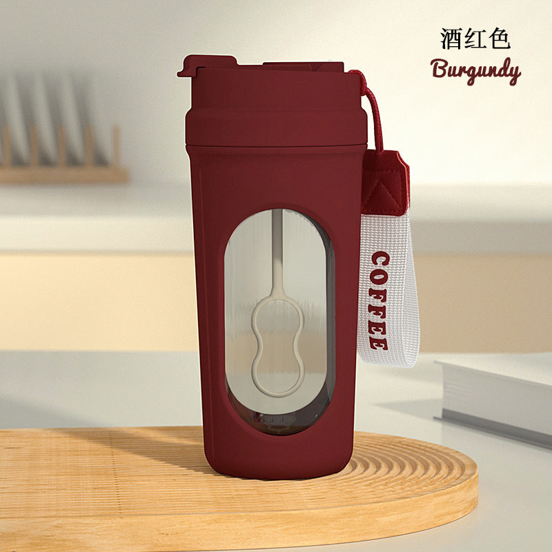 Electric automatic blender cup, one-click stirring coffee, milk powder, shaker cup, food-grade material, gift fitness cup