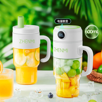 Genuine Zhenmi Portable Juicer Small Juicer Wireless Rechargeable Fruit Juicer Ton Ton J15