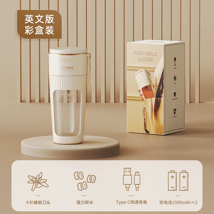 CEOOL President Miss Companion Juicer Cup Household Small Rechargeable Portable Juicer Electric Blender Machine
